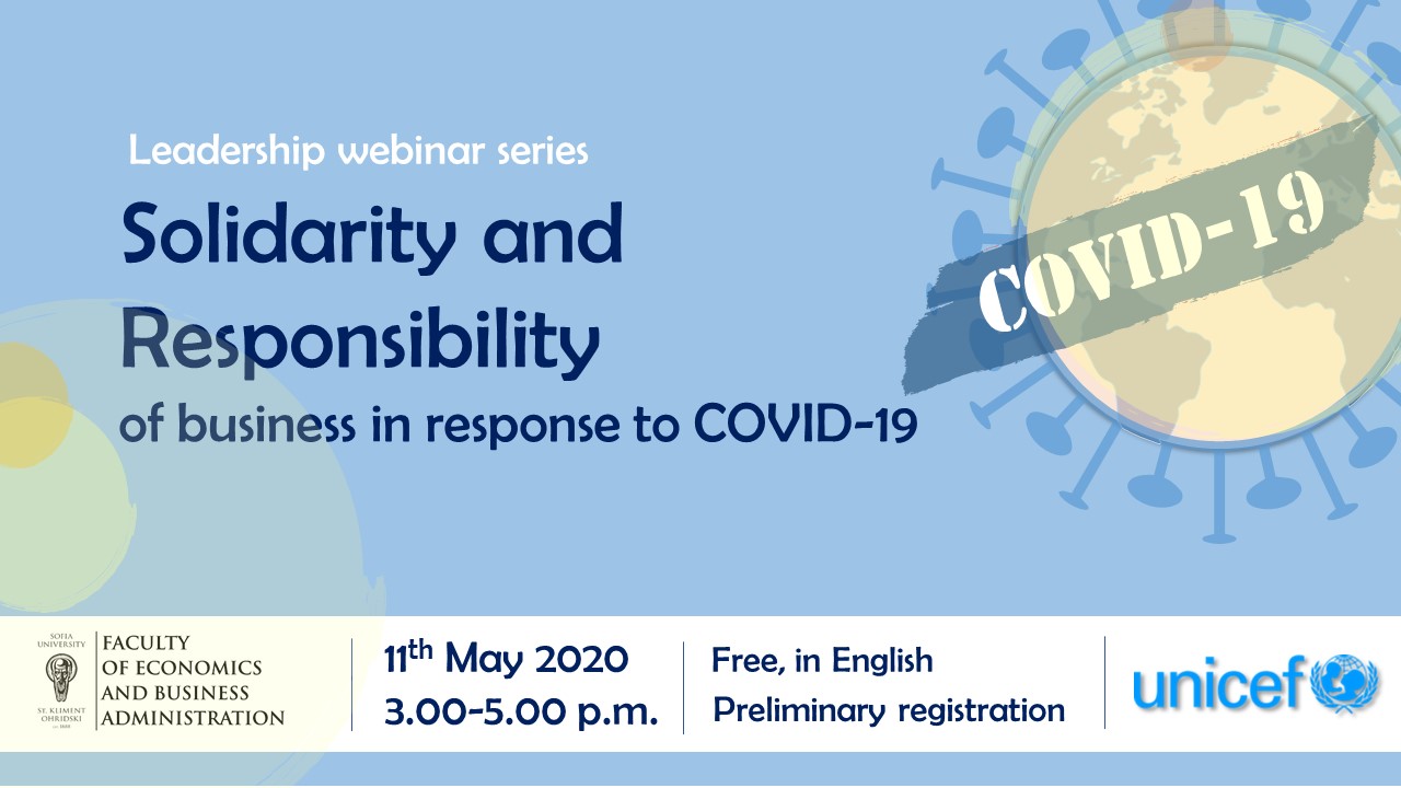 Solidarity and Responsibility of business in response to COVID-19